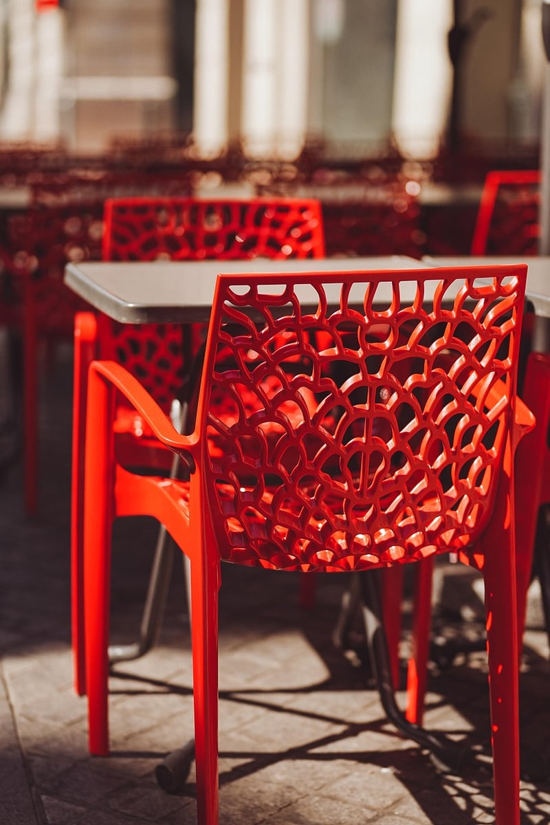 Metal Drum Side Table